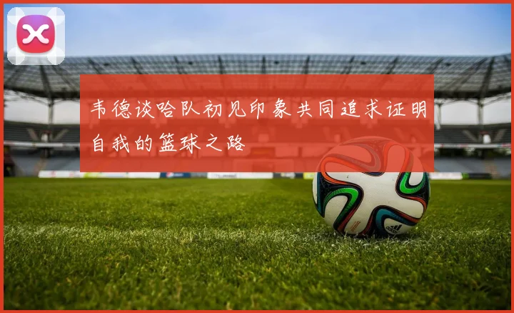 韦德谈哈队初见印象共同追求证明自我的篮球之路